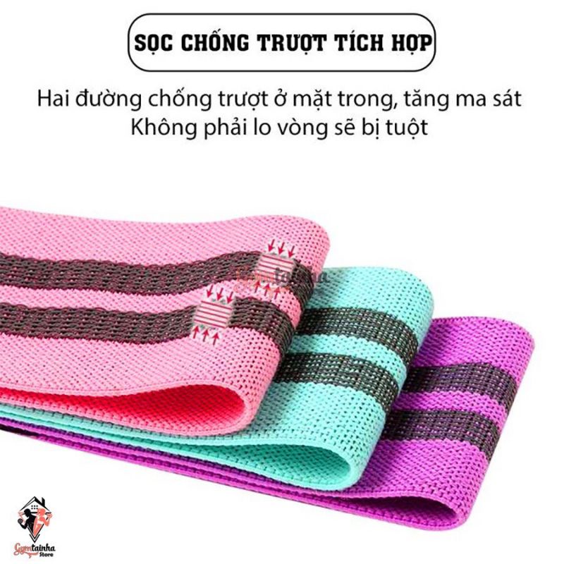 Dây tập gym,yoga miniband điều chỉnh kháng lực