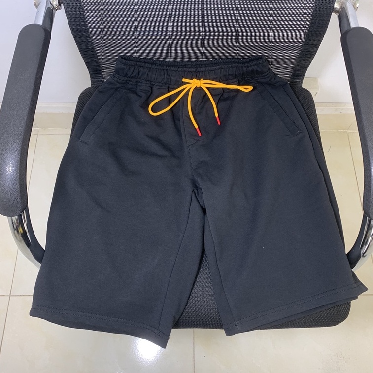 [Size 17-60kg] Quần đùi màu đen cho bé trai bé gái Quần short cho bé mặc hè chất vải thun cao cấp dày dặn, co giãn