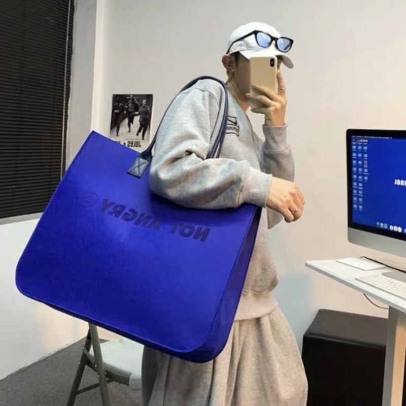 Túi Đeo Vai Bigsize Unisex Nam Nữ Chất Liệu Cứng In Chữ (ẢNH THẬT Ở CUỐI)