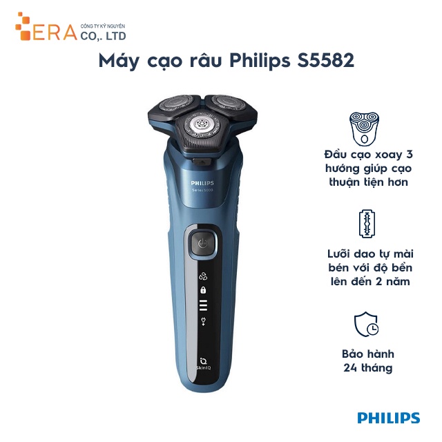 Máy cạo râu khô và ướt Philips S5582/20