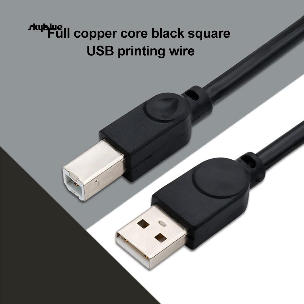 Dây chuyển đổi máy scan đầu USB 1.5m USB 2.0loại A sang B