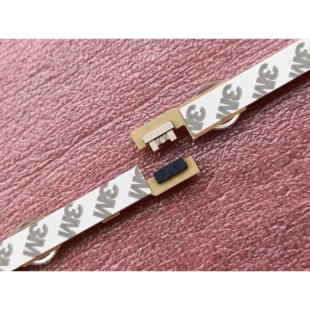 THANH ĐÈN LED TIVI SAMSUNG 43J5500 MỚI 100% HÀNG ZIN HÃNG LƯNG ĐỒNG, BỘ GỒM 4 THANH 7 BÓNG VÀ 4 THANH 4 BÓNG, MỖI BÓNG 3