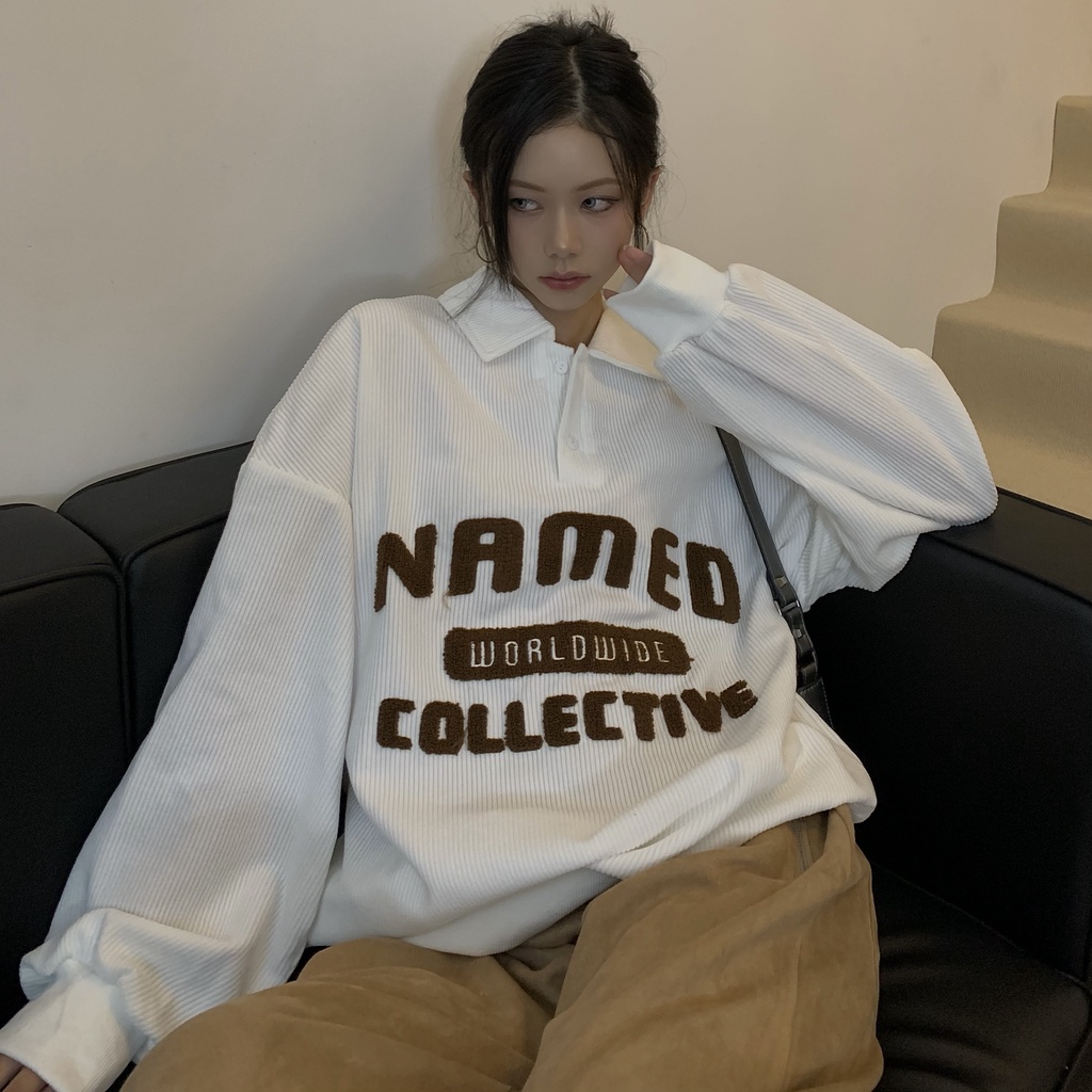 Áo dáng rộng phong cách thời trang hàn quốc dành cho nữ