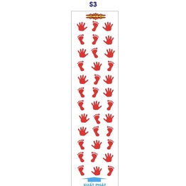 Thảm bước chân - trò chơi vận động cho bé