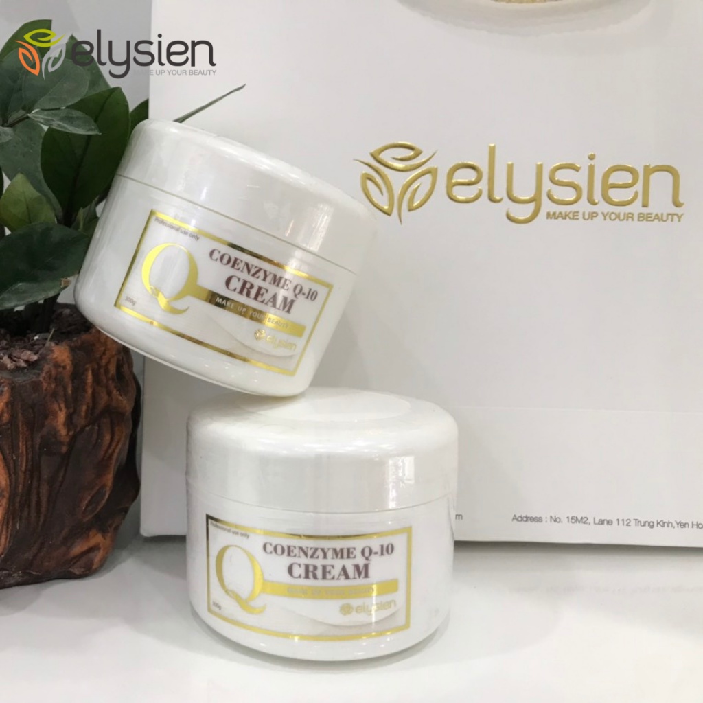 Kem dưỡng ẩm coenzyme Q10 cream ELYSIEN cao cấp chính hãng chăm sóc phục hồi tái tạo da chống lão hóa 60g - B2B