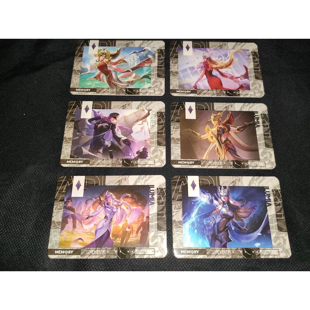 Ilumia Điêu Thuyền Iggy Yue Diaochan D'Arcy Azzen'Ka | CARD BO GÓC SKIN LIÊN QUÂN MOBILE - ARENA OF VALOR