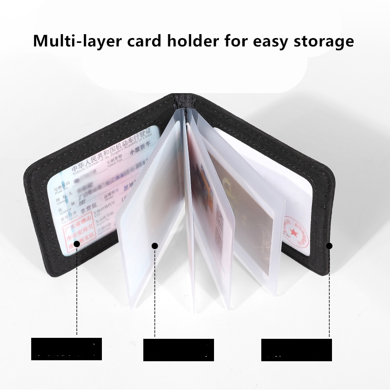 Ví đựng giấy tờ/bằng lái xe mẫu logo Suzuki độc đáo