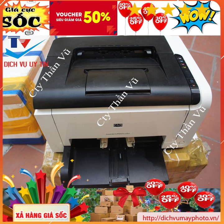 Máy in laser màu cũ HP 1025 Canon 7018C máy đẹp chạy ổn định có bảo hành | BigBuy360 - bigbuy360.vn