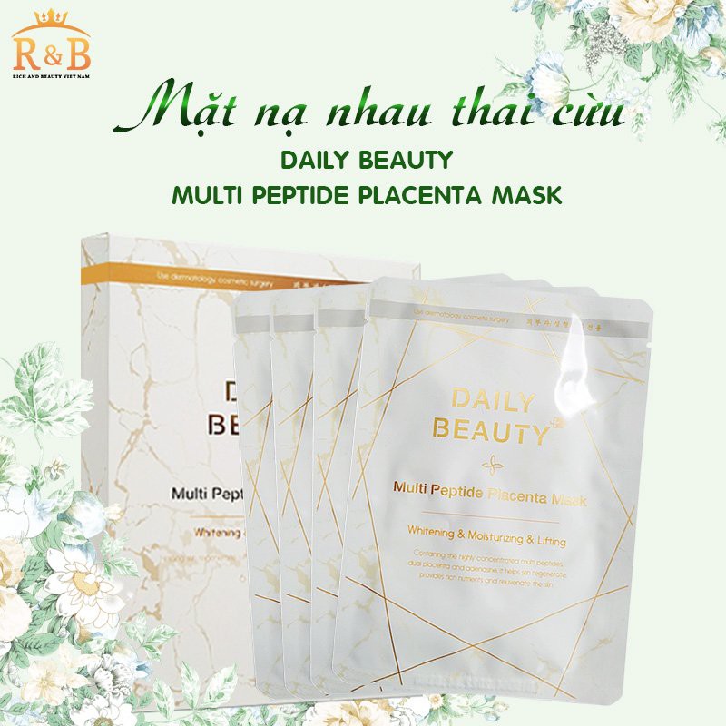 MẶT NẠ NHAU THAI CỪU DAILY BEAUTY (6 miếng) - Mỹ Phẩm Chính Ngạch HQ