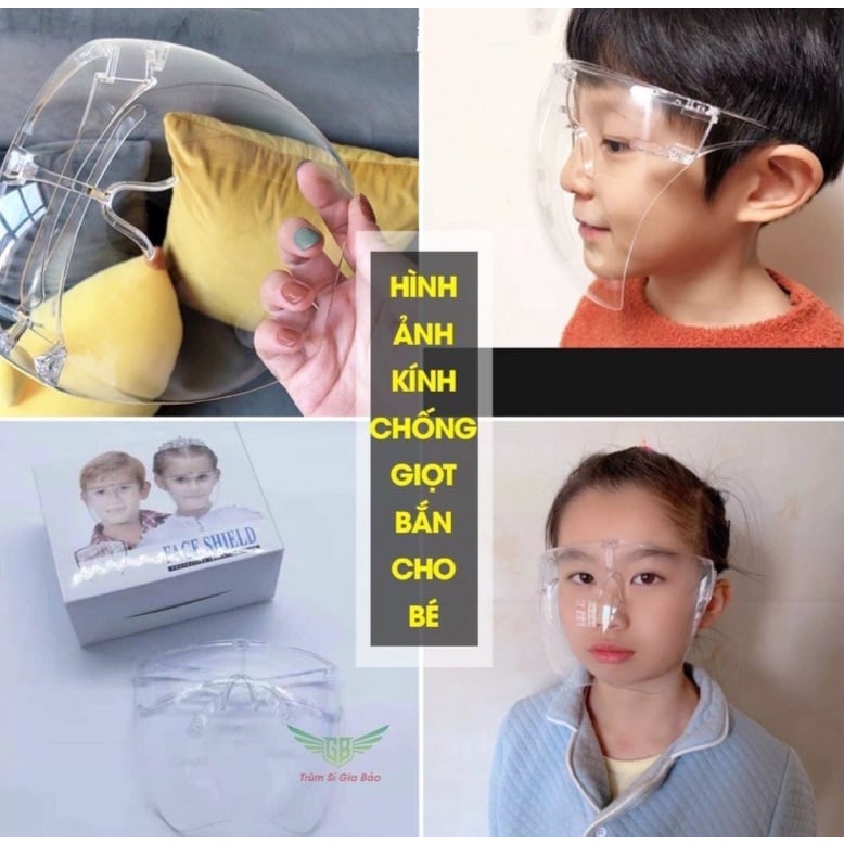 Kính bảo hộ phòng dịch FACE SHIELD - Hàng chính hãng cao cấp