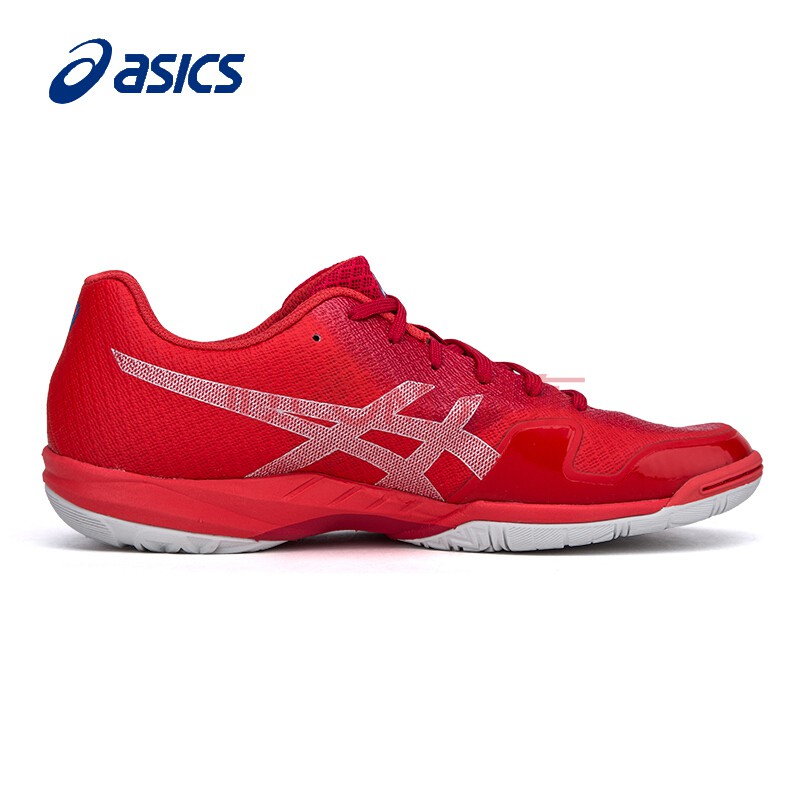 Giày Bóng Bàn Chính Hãng Asics Gel 6 , Màu Đỏ Full - Có Size Siêu To