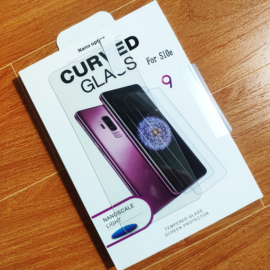 Dán kính cường lực Galaxy Note 8/Note 9/S9/S9 Plus Full keo UV