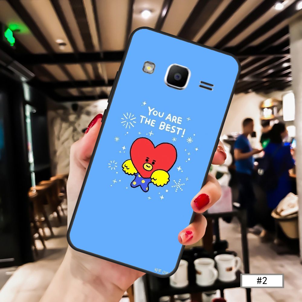 BTS BT21 Ốp Lưng Xinh Xắn Cho Điện Thoại Samsung J110 J120 J320 J330 J337 J2-2016 J200 J210 J310 / J3 / J3 2016 J320