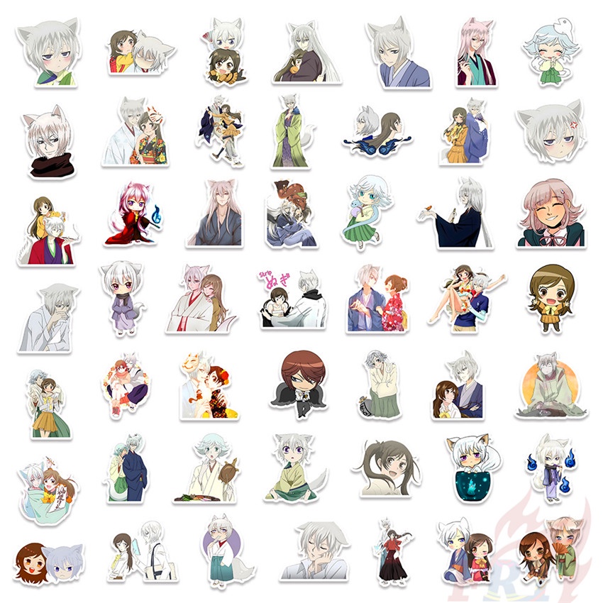 Bộ 100 Cái ❉ Nhãn Dán Kamisama Love Series A Kamisama Kiss ❉ Sticker Dán Tường Chống Thấm Nước Họa Tiết Doodle Hợp Thời Trang