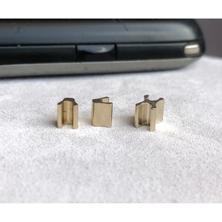 Combo 10 bộ chặn dây kéo size 3 màu vàng