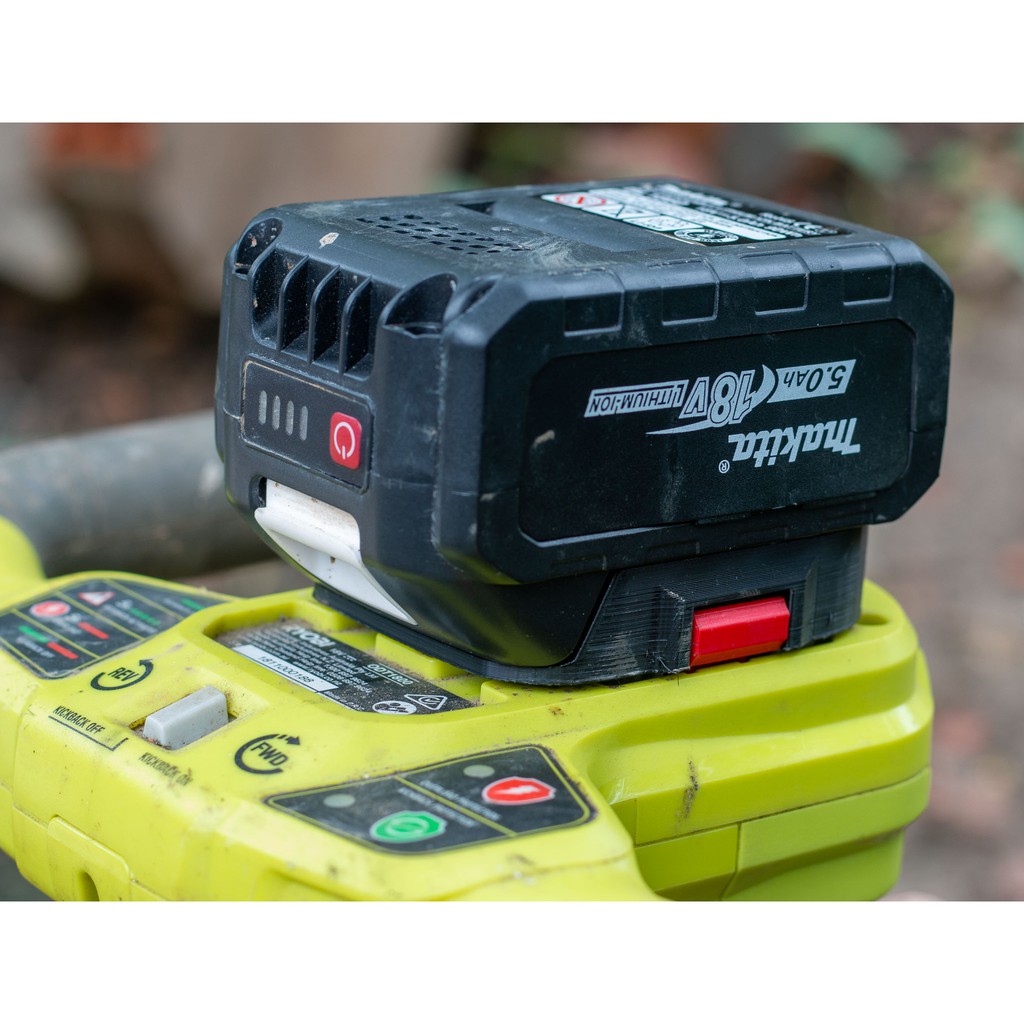 Đế chuyển pin makita 18V cho máy Ryobi 18