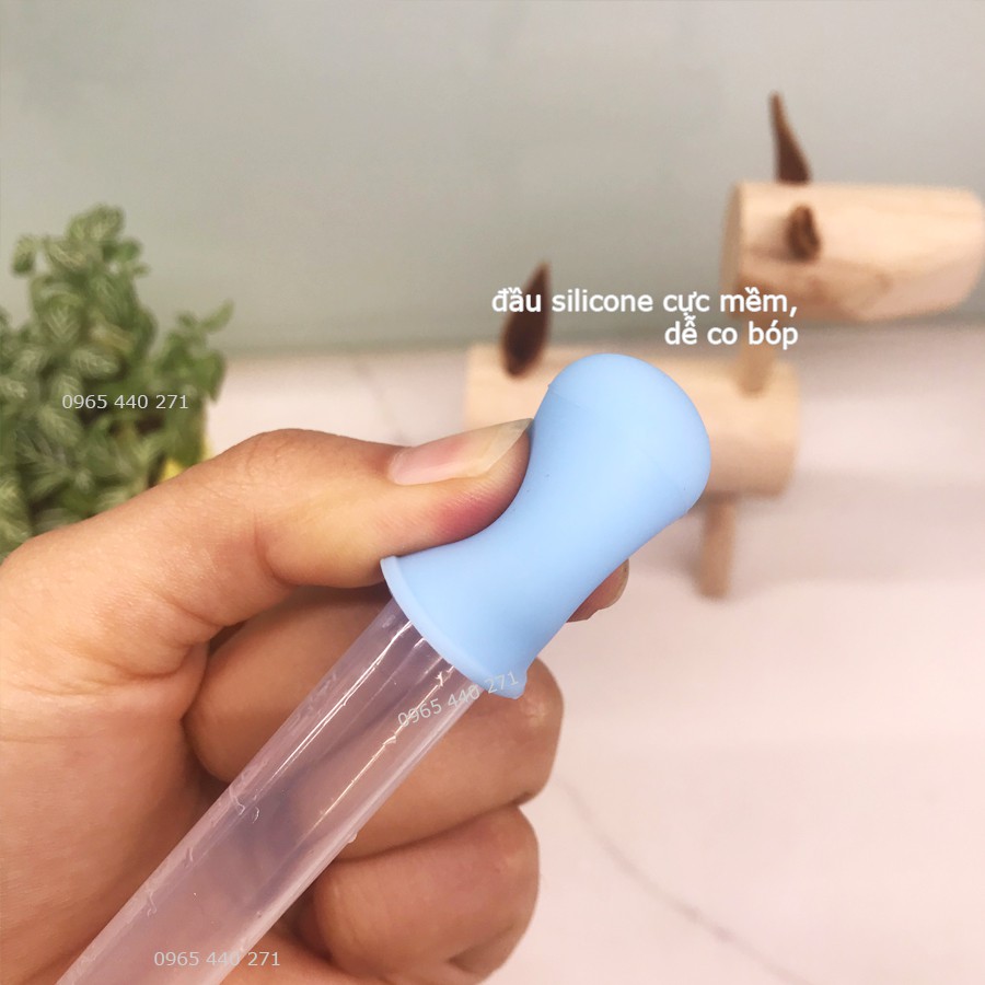 [Khuyến mại] ỐNG bón sữa, bón thuốc cho bé - 5ml - núm silicone - hàng chuẩn loại 1