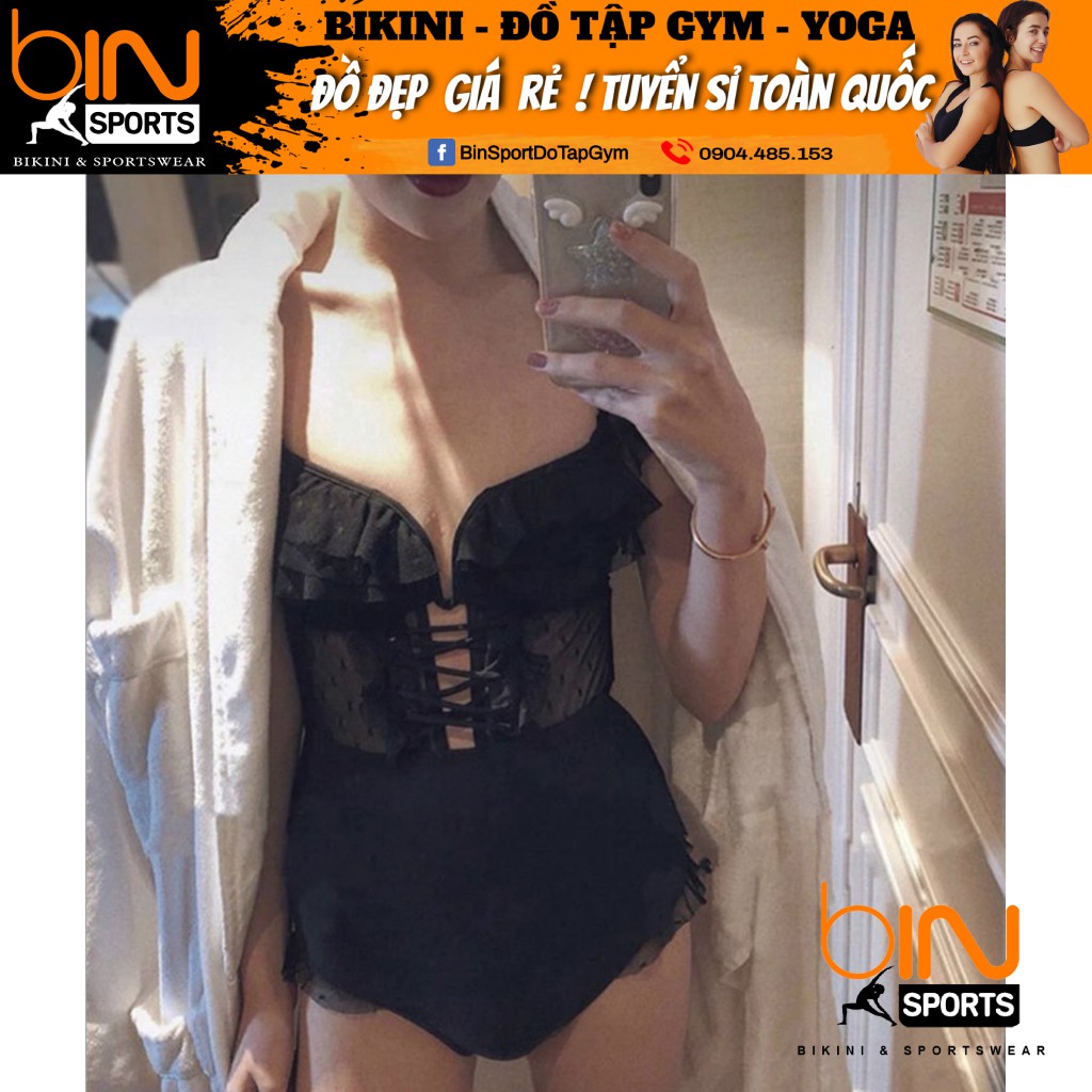 Bikini,Bộ Đồ Bơi Body Phối Voan Cao Cấp, 2 Màu Cam Đất, Đen , Hàng Nhập Đủ Size M L XL, BHN010 | BigBuy360 - bigbuy360.vn