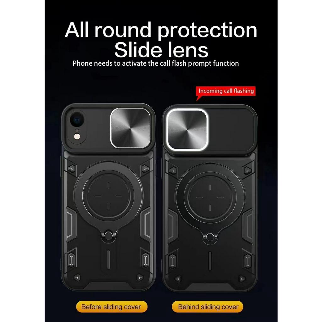 Ốp Điện Thoại Chống Sốc Có Giá Đỡ Cho iPhone 14 / 13 / 12 / 11 / X / 8P / 7P / 7