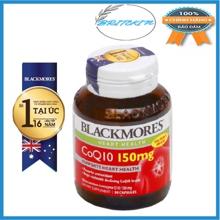 Viên uống Blackmores CoQ10 150mg Hỗ Trợ Sức Khỏe Cho Tim Mạch Từ Úc ( 30 Viên)