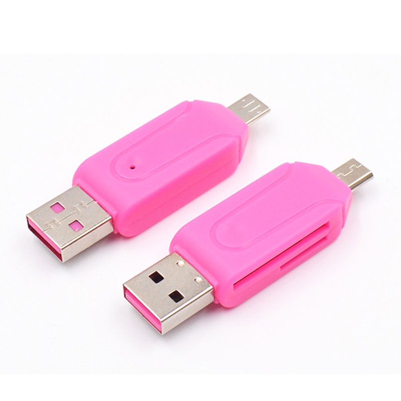 Đầu Đọc Thẻ Nhớ Micro Usb Tf Sd 2 Trong 1 | BigBuy360 - bigbuy360.vn