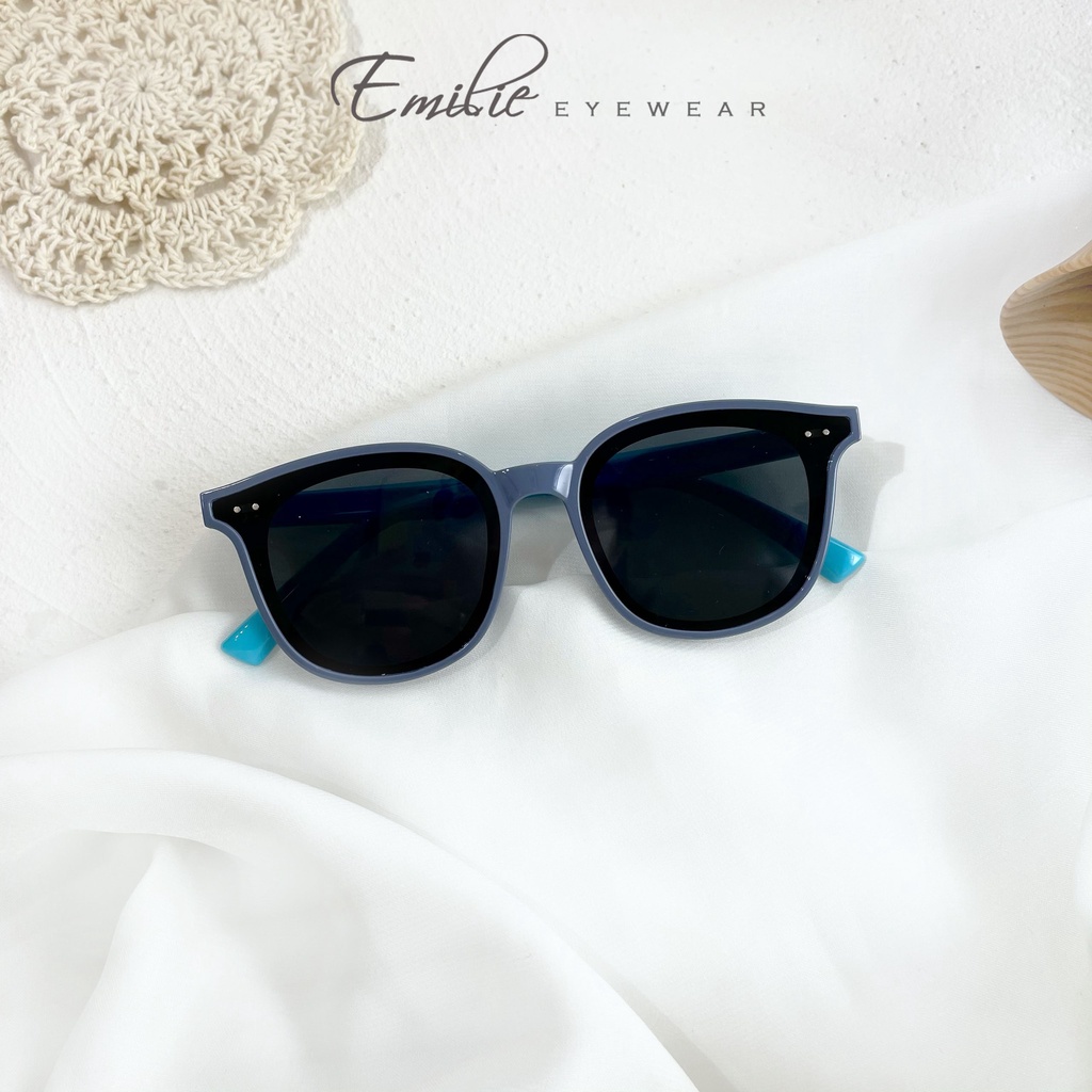 Gọng kính mát trẻ em nhựa dẻo nhẹ mắt chống UV400 Emilie eyewear phụ kiện thời trang Lang