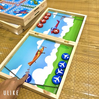 [COMBO 3 trò] Cờ búng, Cờ cá ngựa, Cờ caro- BROAD GAME