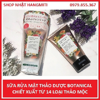 Sữa rửa mặt thảo dược Bontanical của Nhật