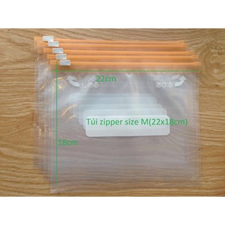 Túi zipper xuất Nhật