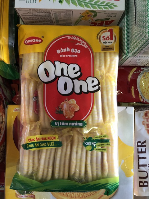 Bánh Gạo One One Vị Tôm Nướng 150g