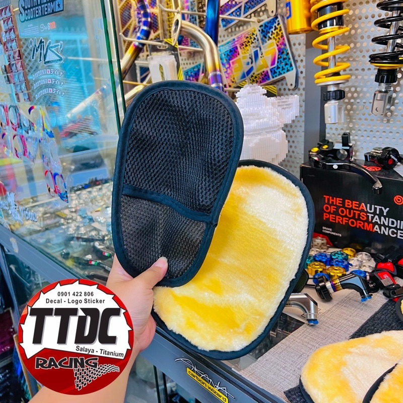 Bao tay rửa xe  ✌