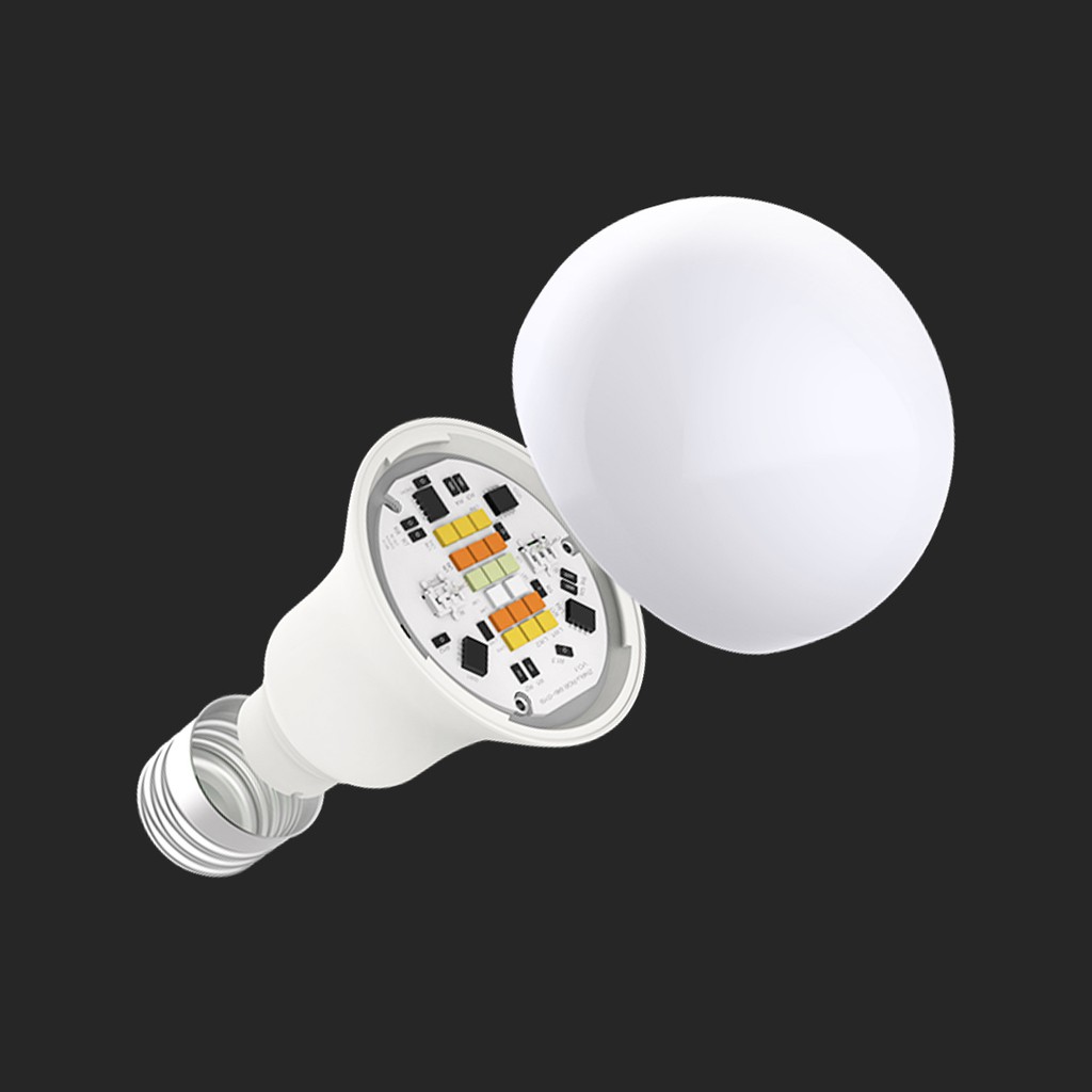 Bóng Đèn Xiaomi Phillips E27 LED RGB 7000K Có Thể Điều Khiển Chỉnh Màu Qua App Mijia Tiện Dụng