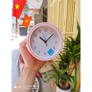 Đồng hồ báo thức King Time đính đá - US003