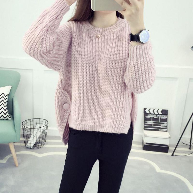 Áo Sweater Nữ Kiểu Hàn Quốc Thời Trang Xuân Thu