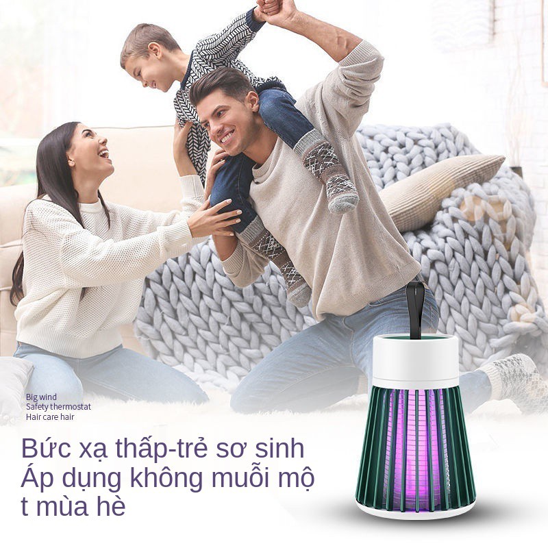 Đèn diệt muỗi sạc điện treo tường phòng ngủ gia đình tạo tác bắt Bẫy đuổi