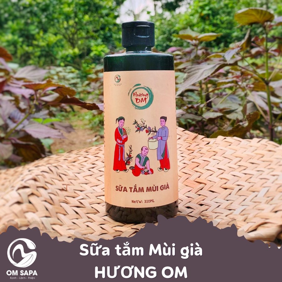 Sữa Tắm Mùi Già Dưỡng Trắng, Giảm Thâm Hương OM 310ml