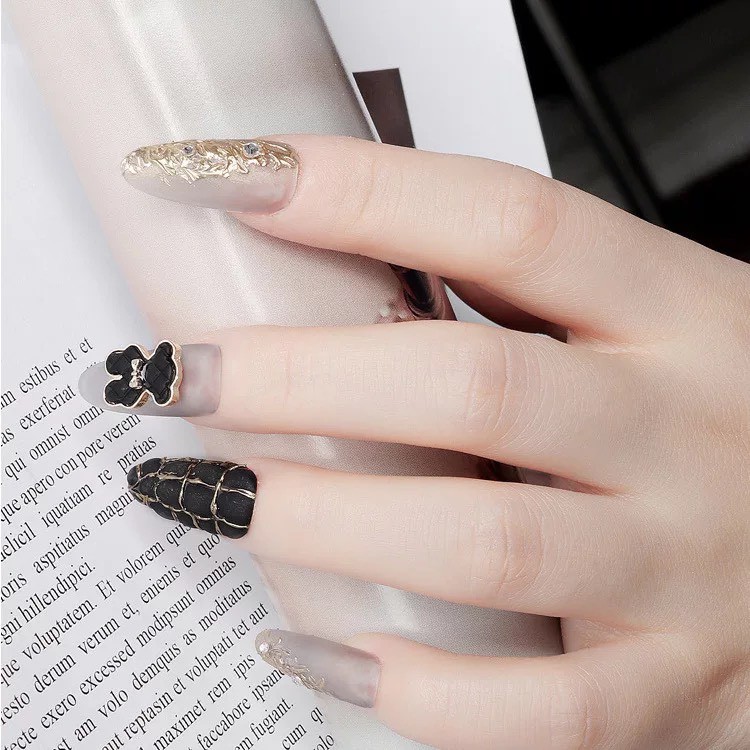 Charm gấu cao cấp trang trí móng phong cách nhật bản