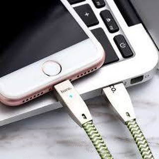 Dây cáp lightning tự ngắt sạc hoco u11