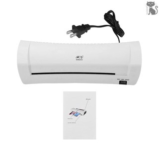 §COD OSMILE SL200 Laminator Machine Hot and Cold Laminating Machine Two Rollers A4 Size for Document Photo Pict
