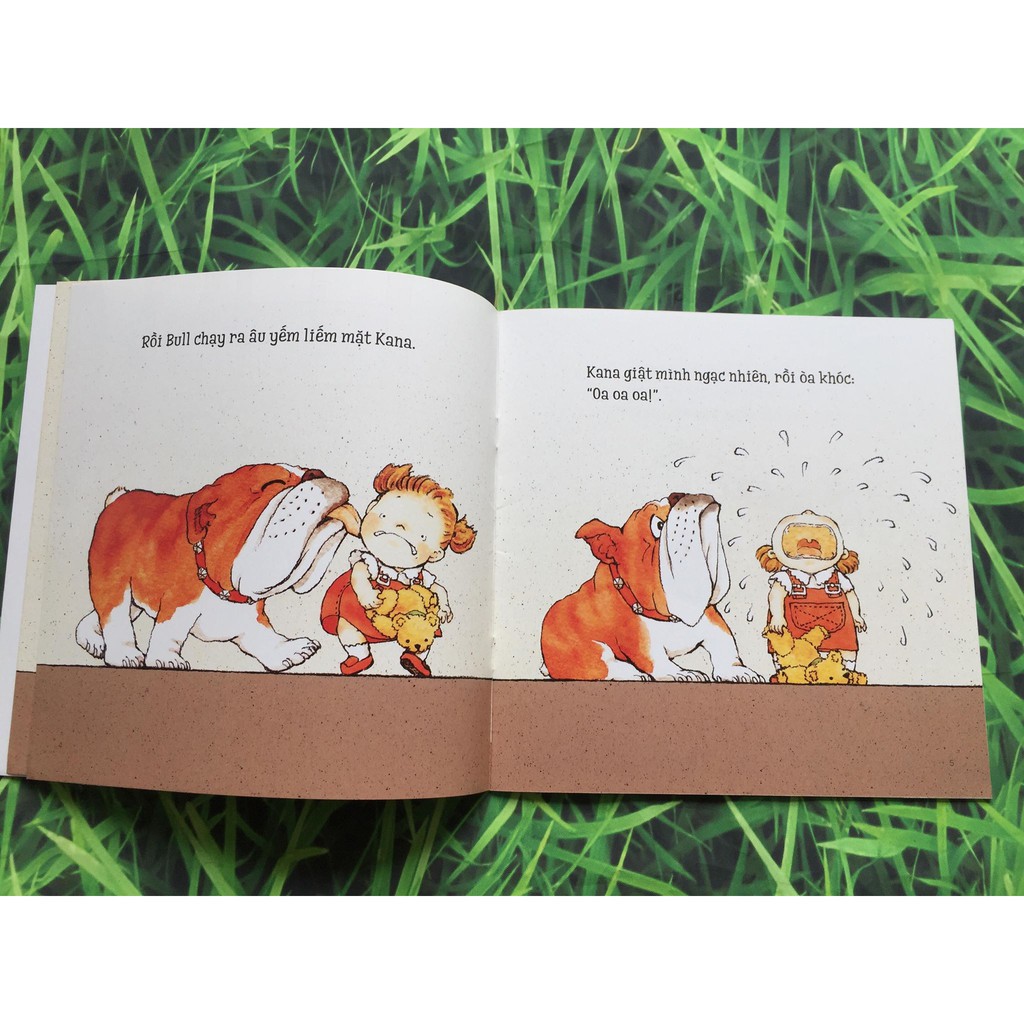 Sách EHON Nhật Bản - Bull và Kana (Tử sách người mẹ tốt) Gigabook