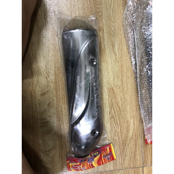 Ốp pô inox cao cấp xe LEAD đời cũ -SCR đời cũ (giá rẻ mẫu mã đẹp )