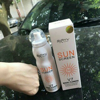 combo 12 bình xịt chống nắng V7