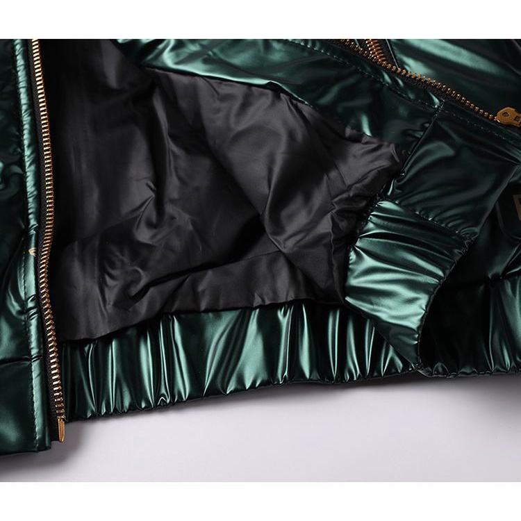 Áo Khoác Phao Không Tay Cổ Đứng Dáng Rộng Dày Dặn Ấm Áp Phong Cách Hàn Quốc Cho Nam