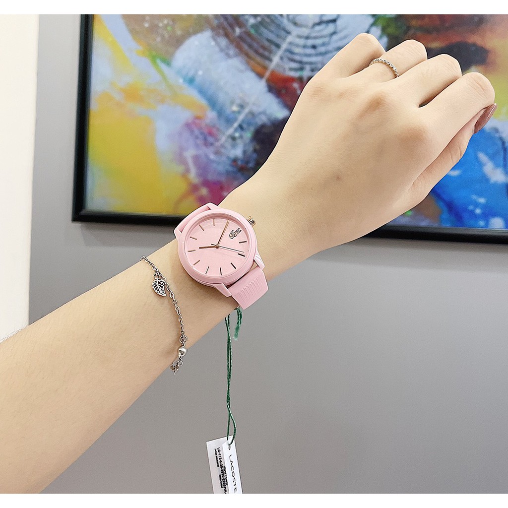 Đồng Hồ Nữ Lacoste TR90 with Rubber Strap Pink 2001065 thumbnail