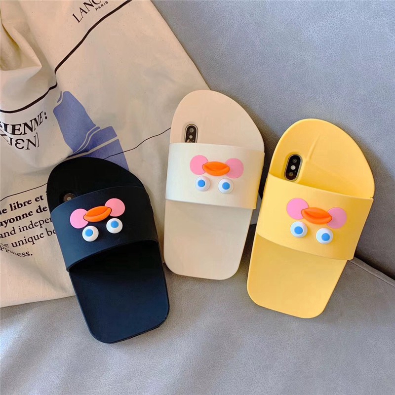 Ốp điện thoại bằng silicone mềm hình chiếc dép 3D cho Iphone12 12Pro 12mini 12promax 11 Pro Max XR X XS MAX 7 8 6 6s Plus