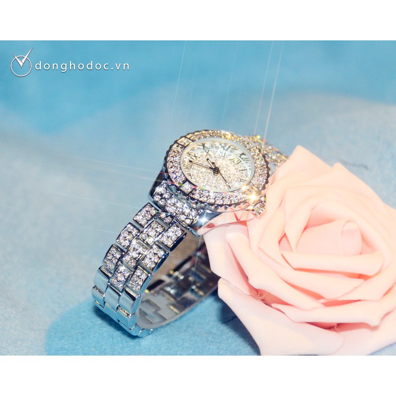 Đồng hồ nữ BS Bee Sister N18 Đính đá rất đẹp + Tặng Hộp cao cấp & Pin | BigBuy360 - bigbuy360.vn