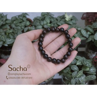 Vòng tay gỗ Trắc 6 ly