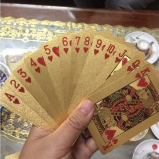 BỘ BÀI MẠ VÀNG 24K