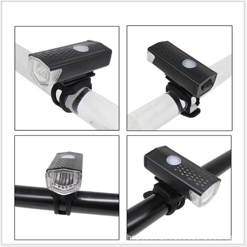 Đèn LED CREE MOSOWORLD 300LM gắn trước chống thấm nước kèm sạc USB cho xe đạp