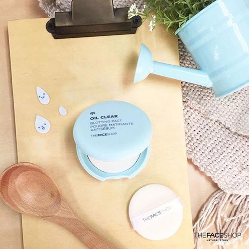 Phấn Phủ Nén Kiềm Dầu Oil Clear Blotting Pact